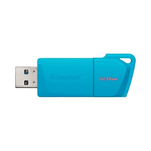 pendrive kingston 128gb kc u2l128 7lb usb a datatraveler exodia m azul