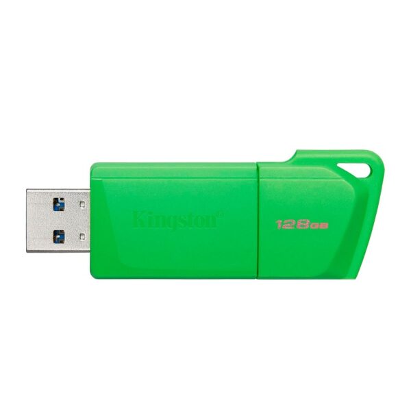 pendrive kingston 128gb kc u2l128 7lg usb a datatraveler exodia m verde