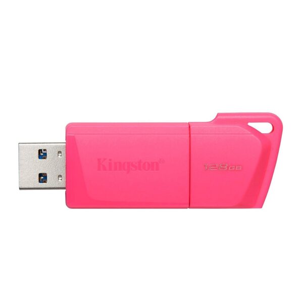 pendrive kingston 128gb kc u2l128 7ln usb a datatraveler exodia m rosa