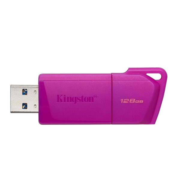 pendrive kingston 128gb kc u2l128 7lp usb a datatraveler exodia m lila