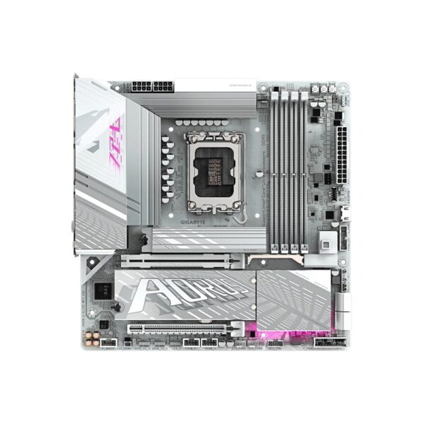 placa madre aorus elite wifi7 ice ddr5 1851 z890m a s/r/dp/3m2/usb4/matx