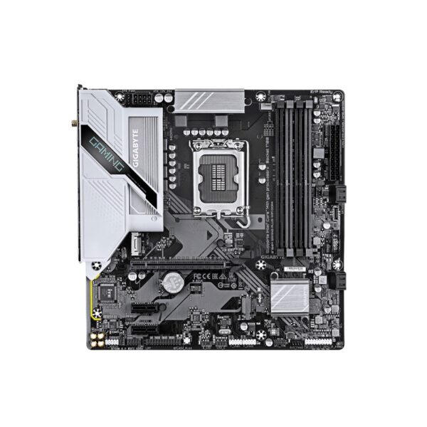 placa madre gigabyte 1700 b760m gaming plus wifi ddr4 s/r/hdmi/dp/2m2/usb/matx