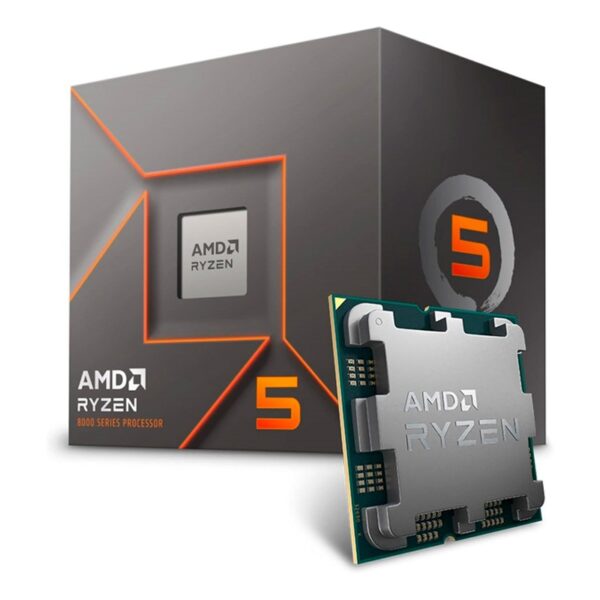 procesador amd am5 ryzen 5 8400f 4.2hz/22mb c/cooler 100 100001591box