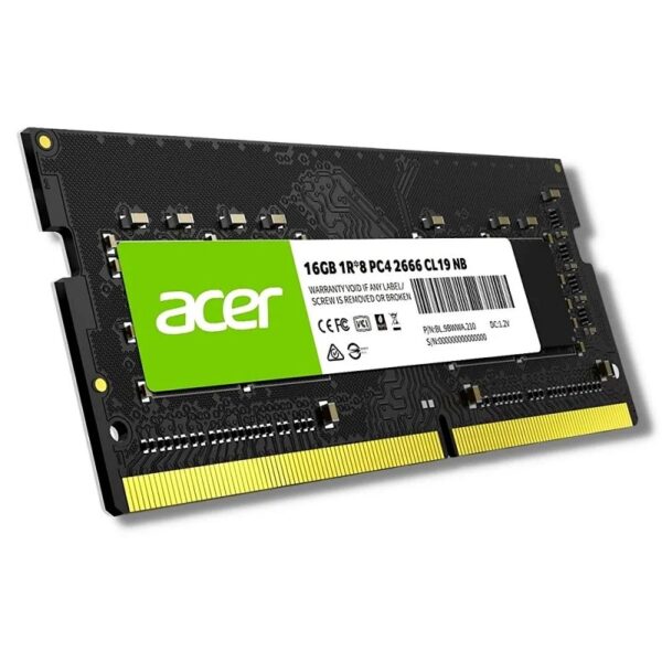 memoria ram para notebook ddr4 acer 16gb 2666 mhz