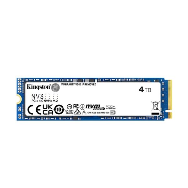 ssd kingston m.2 nvme 4 tb snv3s/4000g pcie 4.0