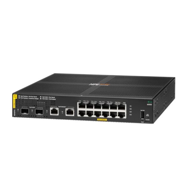 switch hpe aruba 6000 12gb cl4 2sfp 139w (r8n89a)