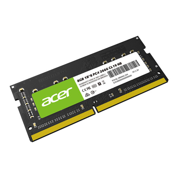 memoria ram para notebook ddr4 acer 8gb 2666 mhz