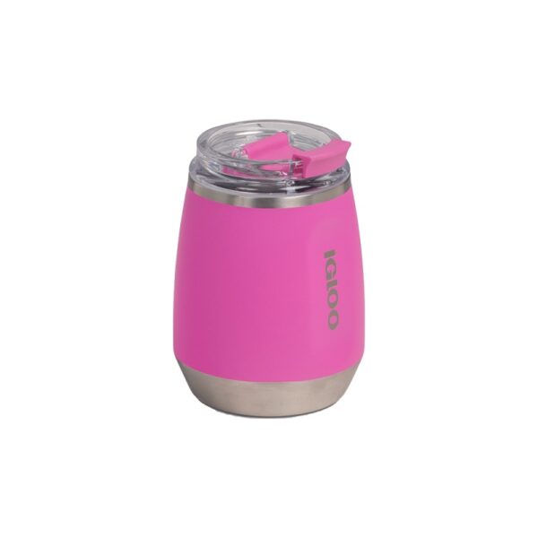 vaso tÉrmico igloo 300ml sstl wine tumbler rosa 71364