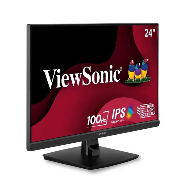 monitor viewsonic 24" va2414 h fhd vga/hdmi