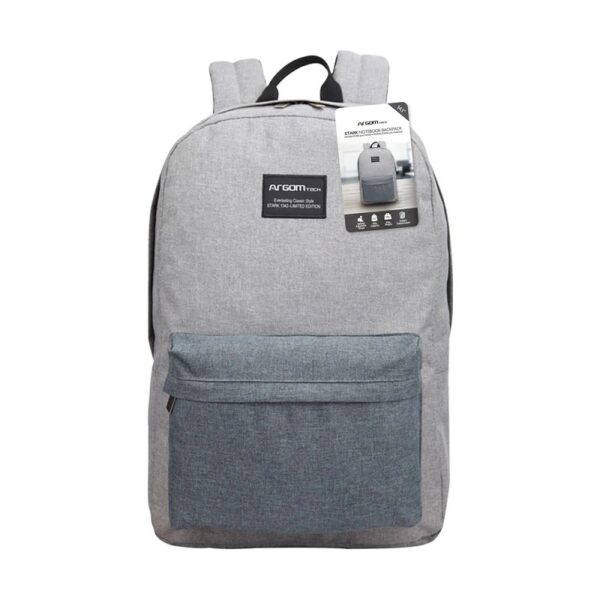 mochila argomtech arg bp 1342gr 14.1" stark gris