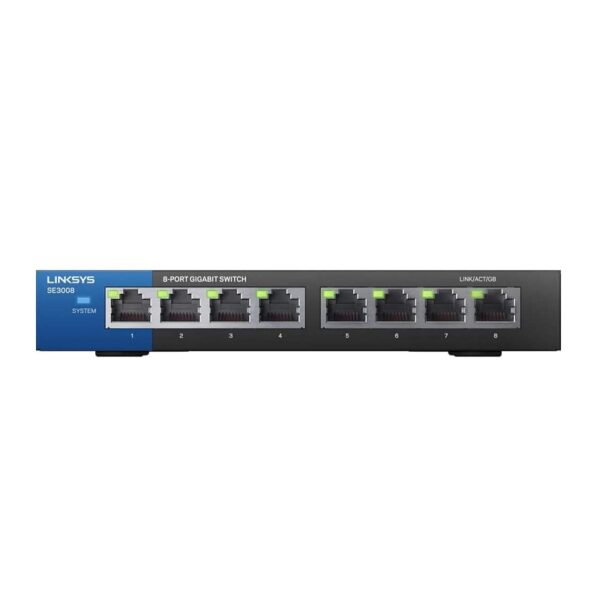 switch linksys se3008 8 port ethernet