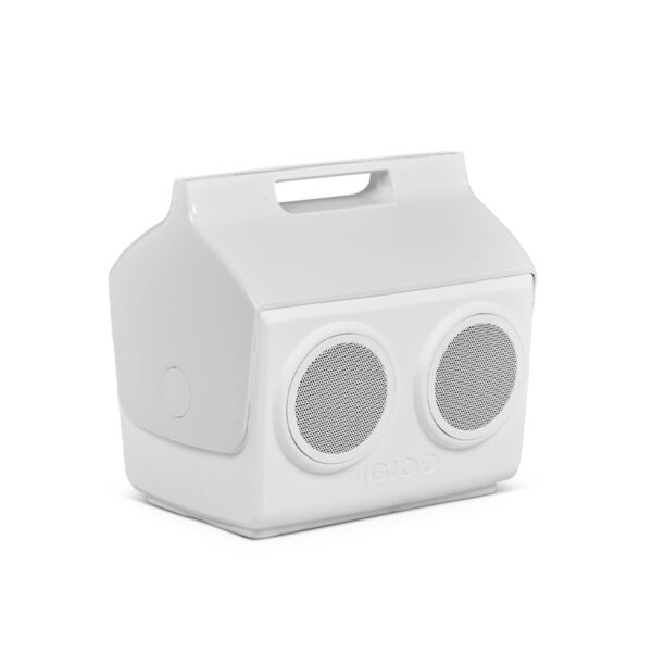 conservadora con parlante igloo 26 latas kooltunes blanco 1p 37x28x35cm 27774