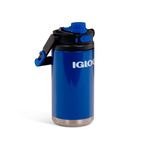 botella tÉrmica igloo 1.6l chug azul con manija 31485