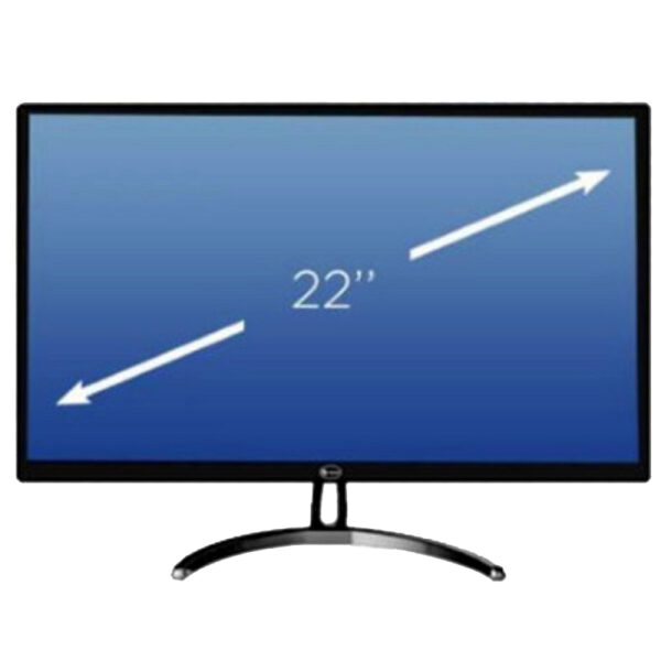 monitor e tech 22" a221 x22kn ip (vga+hdmi)