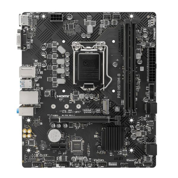 placa madre msi pro h510m b m.2/ddr4/hdmi/vga/micro atx