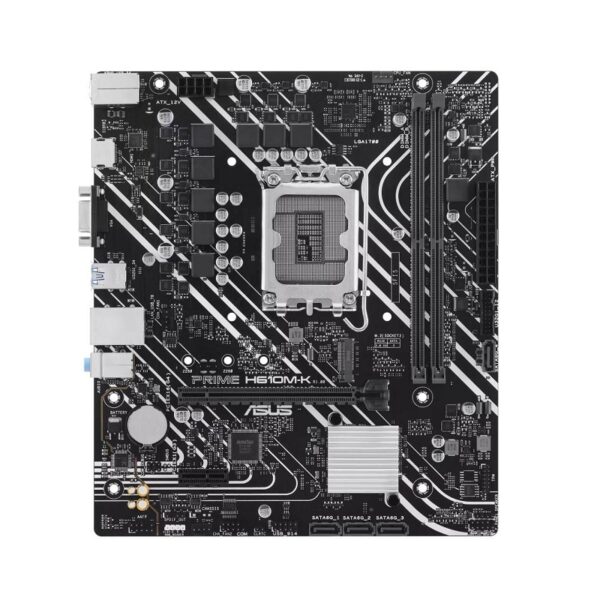 placa madre asus prime lga1700 h610m k m.2/ddr5/hdmi/vga