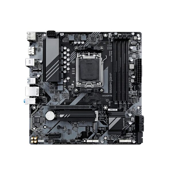 placa madre gigabyte am5 b650m d3hp ddr5 s/r/hdmi/2dp/2m2/usb3.2/matx