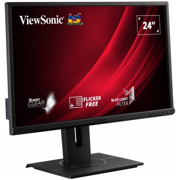 monitor viewsonic 24" vg2440 usb/vga/hdmi va/60hz