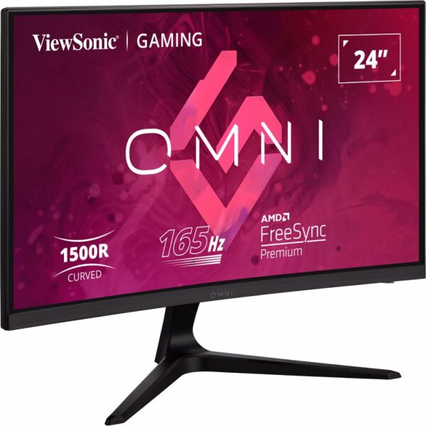 monitor viewsonic 24" vx2418c 165hz curvo gam