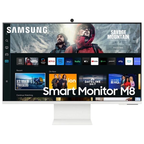monitor samsung 32" ls32cm801unxza uhd 4k smart m80c