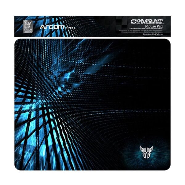 mouse pad gamer argomtech arg ac 1225bk combat gaming negro