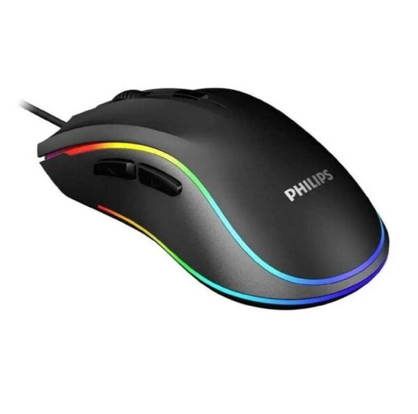 mouse gamer philips g403 momentum rgb 1000/6400dpi