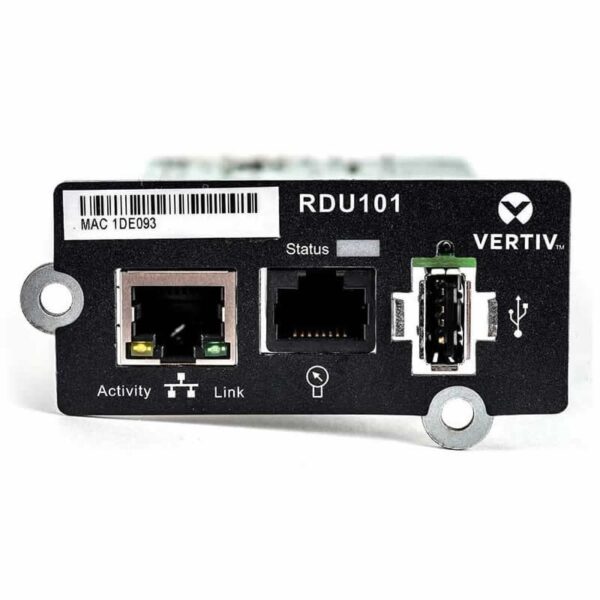 placa red vertiv rdu101 intellislot