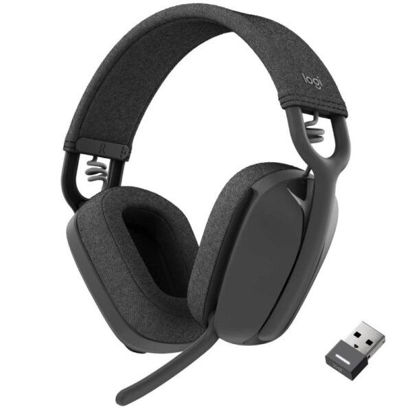 auricular logitech 981 001125 wir zone vibe negro