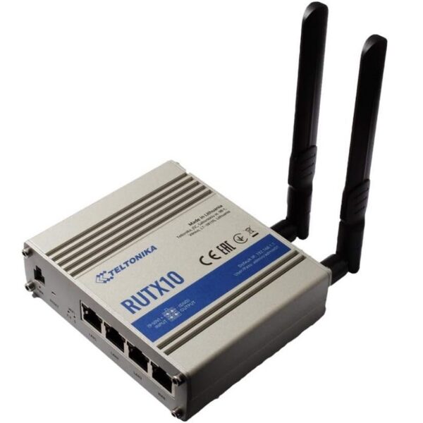 router industrial teltonika rutx10 ethernet