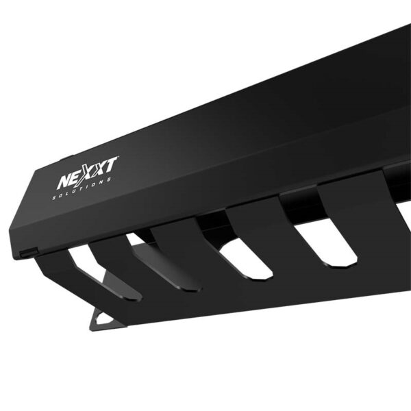 soporte para cables nexxt horiz 19" 1u
