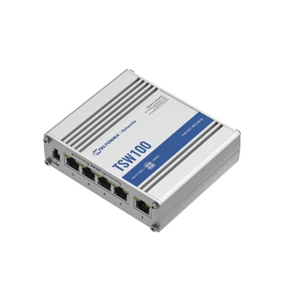 switch teltonika tsw100 4p poe+