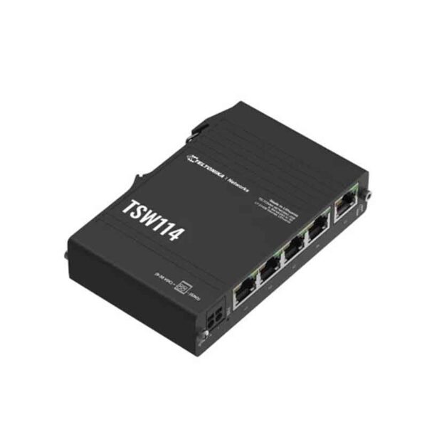 switch teltonika tsw114 5 x gigabit ethernet 1000