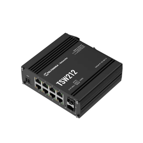 switch teltonika tsw212 managed ethernet & sfp 8p