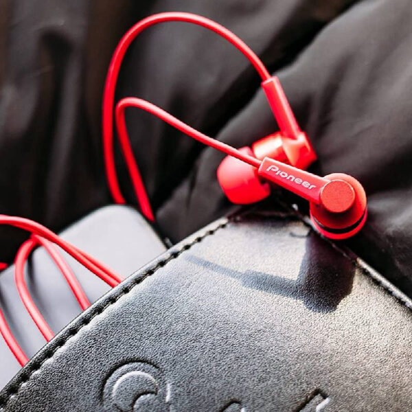 auricular pioneer sec3tr rojo