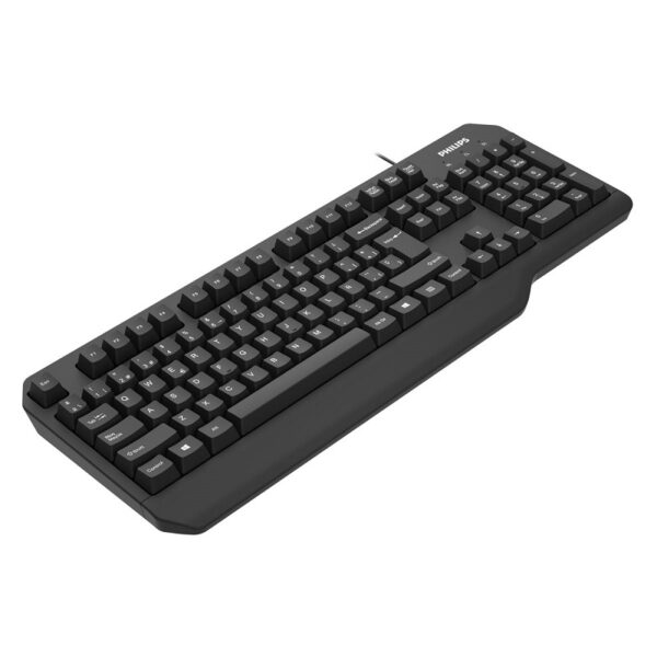 teclado philips k202 usb negro