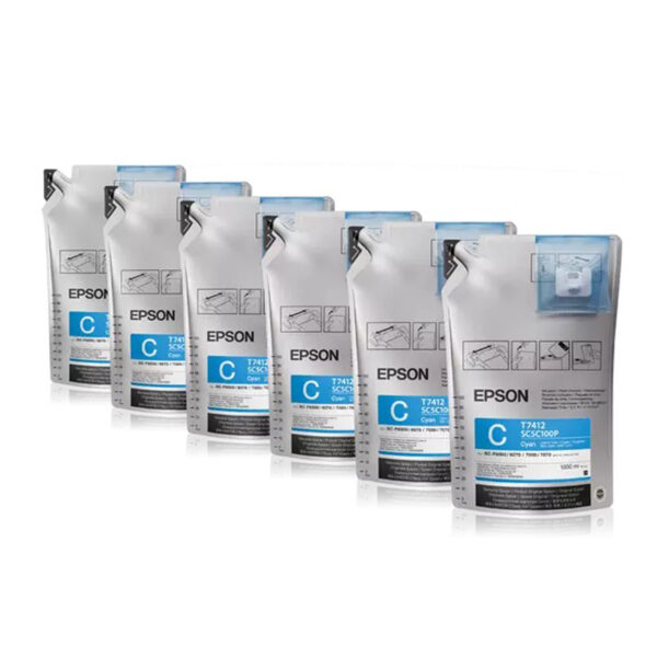 tinta epson f6070/f6200 t741220 cyan ultrachrome