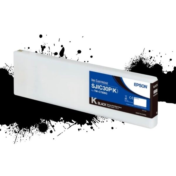 tinta epson sjc30p (k) tm c7500g negro