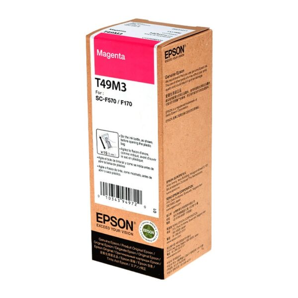 tinta epson t49m320 f170/f570 ultra magenta 140ml