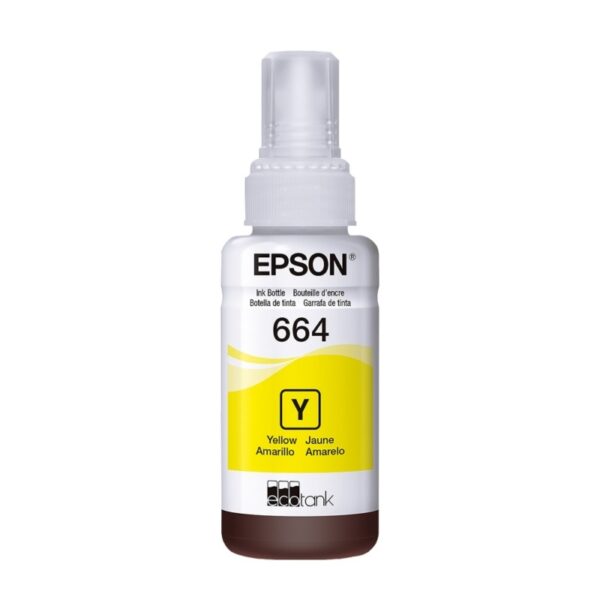 tinta epson t664420 l 210/365/555 amarillo