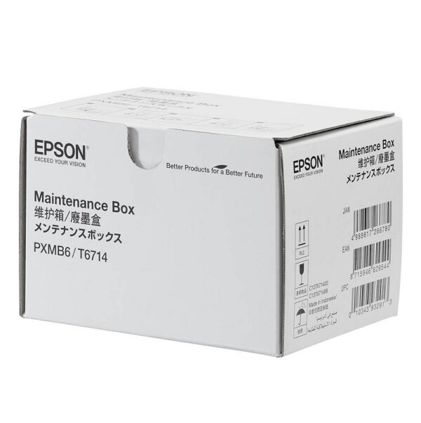 caja de mantenimiento epson wf c869r epson t671400
