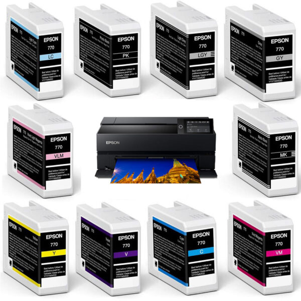 tinta epson t770620 pro10 ultrachrome lt magenta(p700