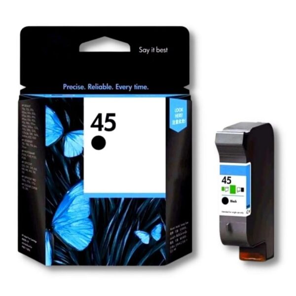 tinta hp 51645al 45 negro
