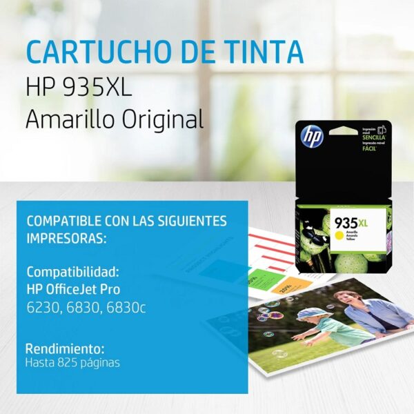 tinta hp c2p26al 935xl yellow (6230)