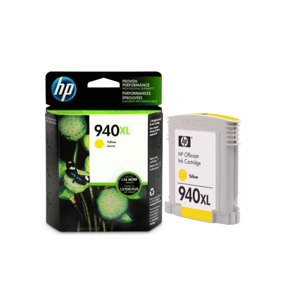 tinta hp c4909al 940xl amarillo