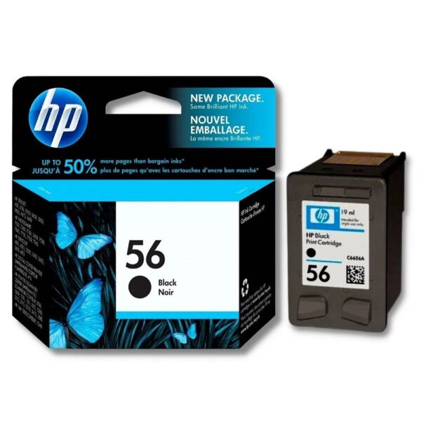 tinta hp c6656a 56a negro