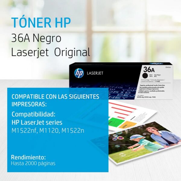toner hp cb436a (36a)