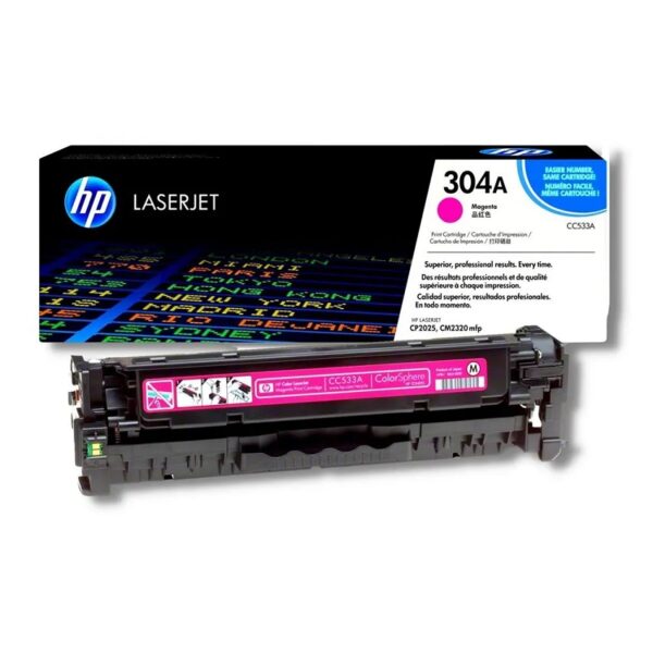 toner hp cc533a (304a) magenta