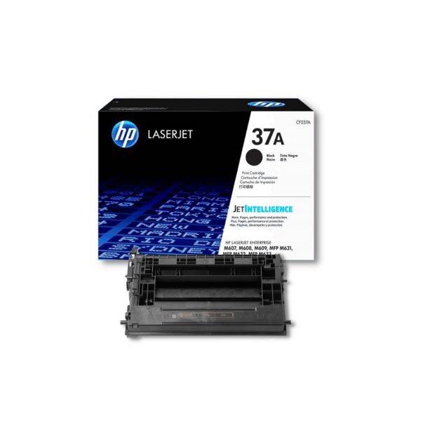 toner hp cf237a (37a) negro (m607dn)