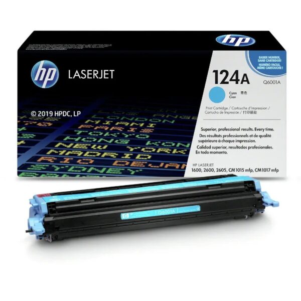 toner hp q6001a (124a) cyan
