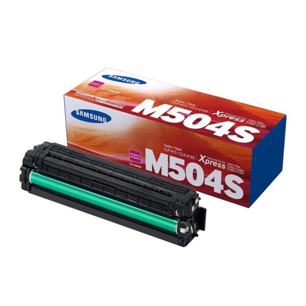 toner hp samsung clt m504s magenta su296a